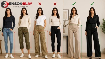 Pantolon kesim hatasına dikkat! Boyu kısa ve basık gösteriyor