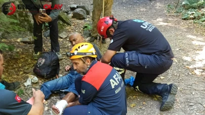 Dağlık alanda mahsur kaldılar: 75 yaşındaki taralı için ekipler seferber oldu