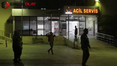 Batman'da 2 otomobil çarpıştı : 3 kişi yaralandı