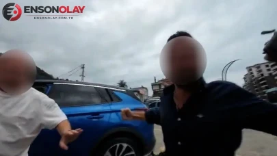 Rize’de bisikletliye saldırmak için araçtan inen 2 kişiye 360 bin TL ceza kesildi