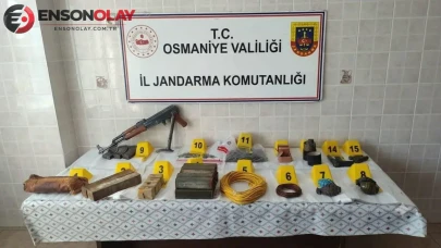 Osmaniye'de silah operasyonu : 136 kişi gözaltına alındı