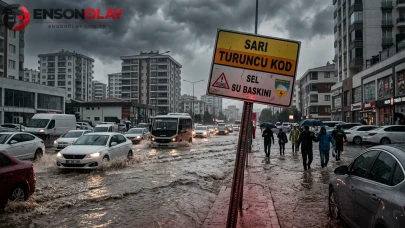 Yaz sıcakları bir anda kayboldu! 26 il için alarm: Sel ve su baskını riski