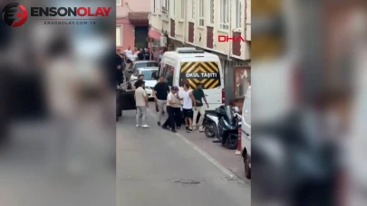 Tekirdağ'da husumetli aileler arasında kavga: Yumruklar, keserler havada uçuştu