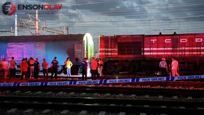 Edirne Tren Garı'nda elektrik akımına kapılan işçi öldü