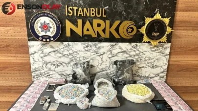 Esenyurt'ta Polis Operasyonunda 72 Bin Hap Yakalandı