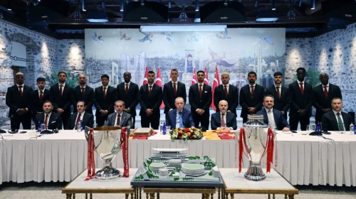 Cumhurbaşkanı Erdoğan, Süper Lig şampiyonu Galatasaray'a ev sahipliği yapacak