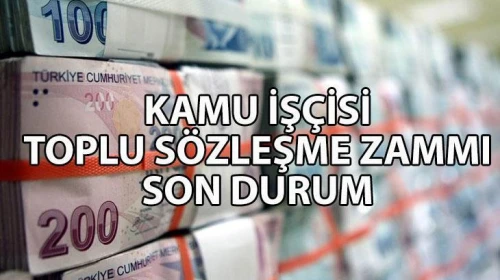 KAMU İŞÇİLERİNE YENİ TOPLU SÖZLEŞME ZAMMI BEKLENTİSİ | 4-D statüsündeki kamu çalışanları için merakla beklenen yeni toplu sözleşme zammı ne zaman açıklanacak? Zam oranı ne kadar olacak?