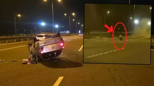 Sakarya'da otoyolda korkunç kaza