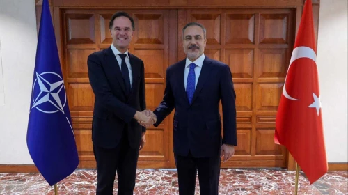 Bakan Fidan, NATO Genel Sekreteri Rutte ile görüştü