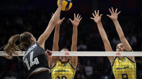 Brezilya, VNL'de Kanada'yı 3-0 mağlup ederek zaferini sürdürdü