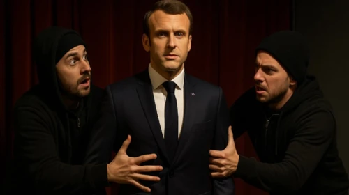Fransa'daki bal mumu müzesinden Macron'un heykeli çalındı