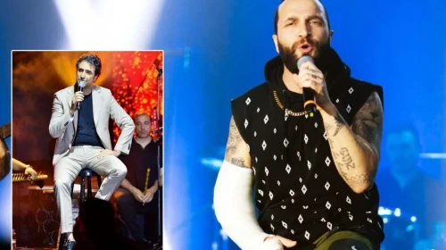 Berkay, Harbiye Açıkhava'da Kırmızıgül'e destek verdi