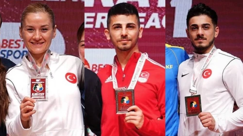 Milli karateciler, Uluslararası Turnuva'dan 3 bronz madalya ile döndü.