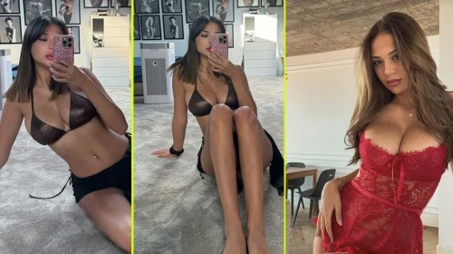 Merve Taşkın'ın sütyensiz spor yaptığı anlar dikkat çekti