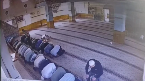 Camide işlenen cinayetin görüntüleri ortaya çıktı! İşte o anlar...