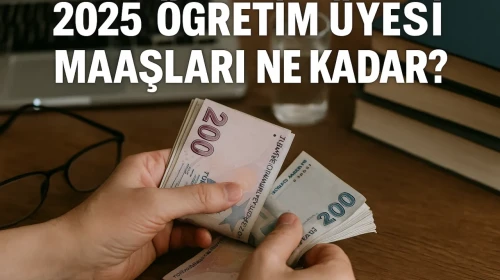 Öğretim Üyesi maaşları ne kadar oldu? 2025 Öğretim Üyesi maaşı Güncel Rakamlar