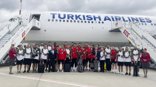 A Milli Basketbol Takımı yurda döndü