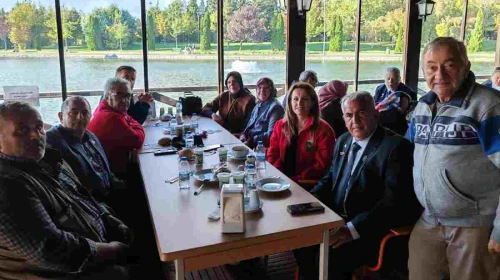 Gaziler 19 Eylül şerefine Kent Lokantası'nda bir araya geldi