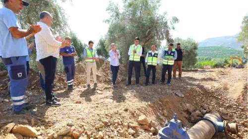 İZSU, Selçuk'a hayat veren can suyu operasyonu düzenledi