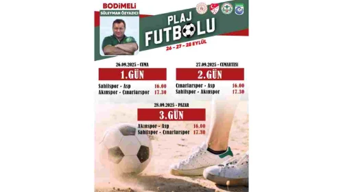 Sahil Futbolu Tutkunları İçin Heyecan Verici Anlar Başlıyor