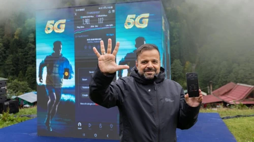 İletişim devi Turkcell, 1250 metre yükseklikte 5G teknolojisini test ediyor