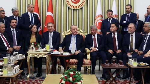 Gelecek Partisi'nden Erdoğan-Davutoğlu fotoğrafına açıklama