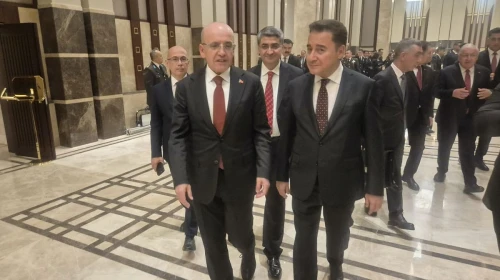 Şimşek ve Babacan’dan Beştepe'de dikkat çeken görüşme