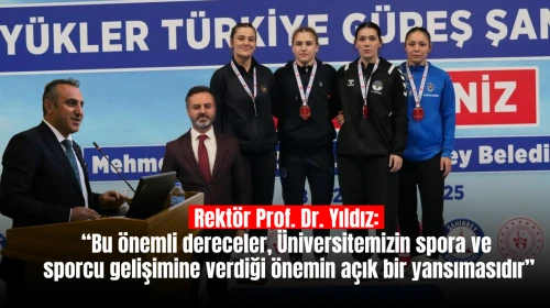 Gümüşhane Üniversitesi, Türkiye Güreş Şampiyonası'nda Tarihi Bir Başarıya İmza Attı