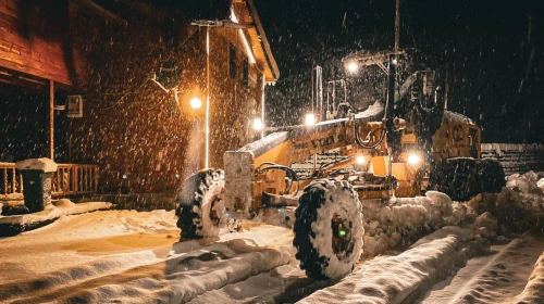 Rize İl Özel İdaresi, Karla Mücadele Çalışmalarını Aralıksız Sürdürüyor