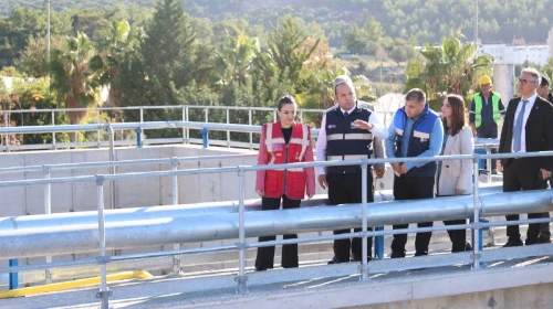 Başkan Vekili Özdemir, Konaklı Arıtma Tesisi'ni Ziyaret Etti ve İncelemelerde Bulundu