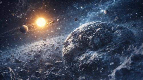 Güneş Sistemi'nde Gizemli Bir Keşif: Kuiper Kuşağı'nda Eski Bir Yapı Bulundu