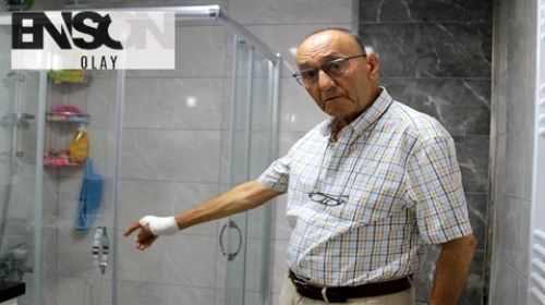 Emekli Akademisyen Duşta Cam Patladı: 20 Dikiş Atıldı!