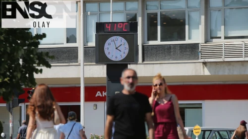O ilde termometreler 41 dereceyi gösterdi