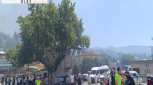 Bursa’da maki yangını; alevlerin arasında mahsur kaldılar