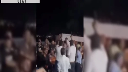 Düğünde havaya ateş açıldı, çocuklar panik yaşadı