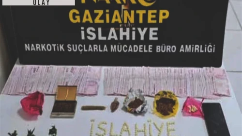 Gaziantep’te uyuşturucu operasyonu