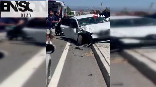 Elazığ’da trafik kazası: 3 yaralı