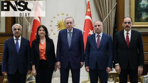 Cumhurbaşkanı Erdoğan - DEM Parti heyeti görüşmesi sona erdi! İlk açıklama geldi