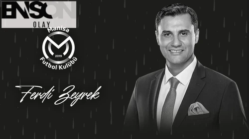Manisa FK'dan Ferdi Zeyrek için yas forması