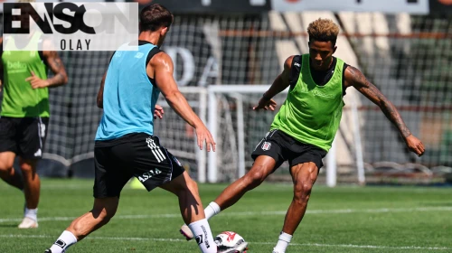Beşiktaş'ta, Shakhtar Donetsk maçı hazırlıkları devam etti