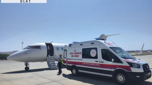 33 günlük bebeğin imdadına ambulans uçak yetişti