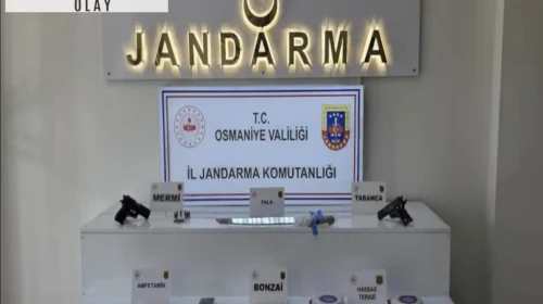 Osmaniye’de uyuşturucu operasyonu: 2 gözaltı