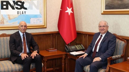 Bakan Güler, ABD'nin Ankara Büyükelçisi Barrack'ı kabul etti