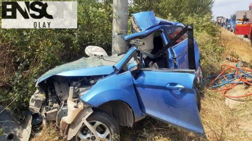 Sakarya'da korkunç kaza! 14 yaşındaki sürücü ve 10 yaşındaki kardeşi hayatını kaybetti