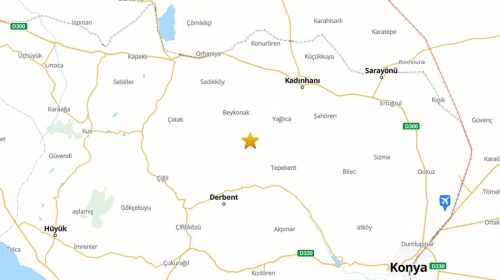 Konya'da korkutan deprem
