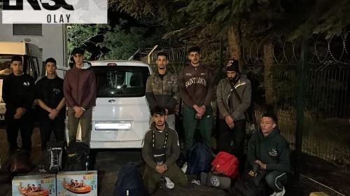 Edirne, Kırklareli ve Tekirdağ'da 36 düzensiz göçmen yakalandı
