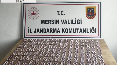 Mersin’de uyuşturucu operasyonu: 3 gözaltı