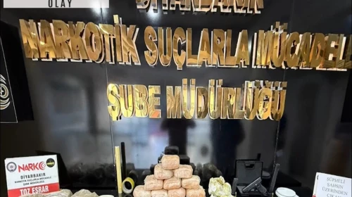 Diyarbakır'da 3 ayrı uyuşturucu operasyonunda 3 tutuklama