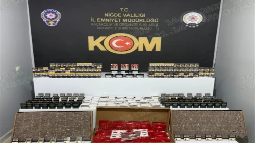 Niğde'de Kaçakçılık Operasyonu: 2 Kişi Gözaltında