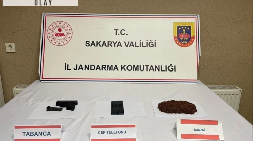 Sakarya'da uyuşturucu operasyonunda 2 tutuklama